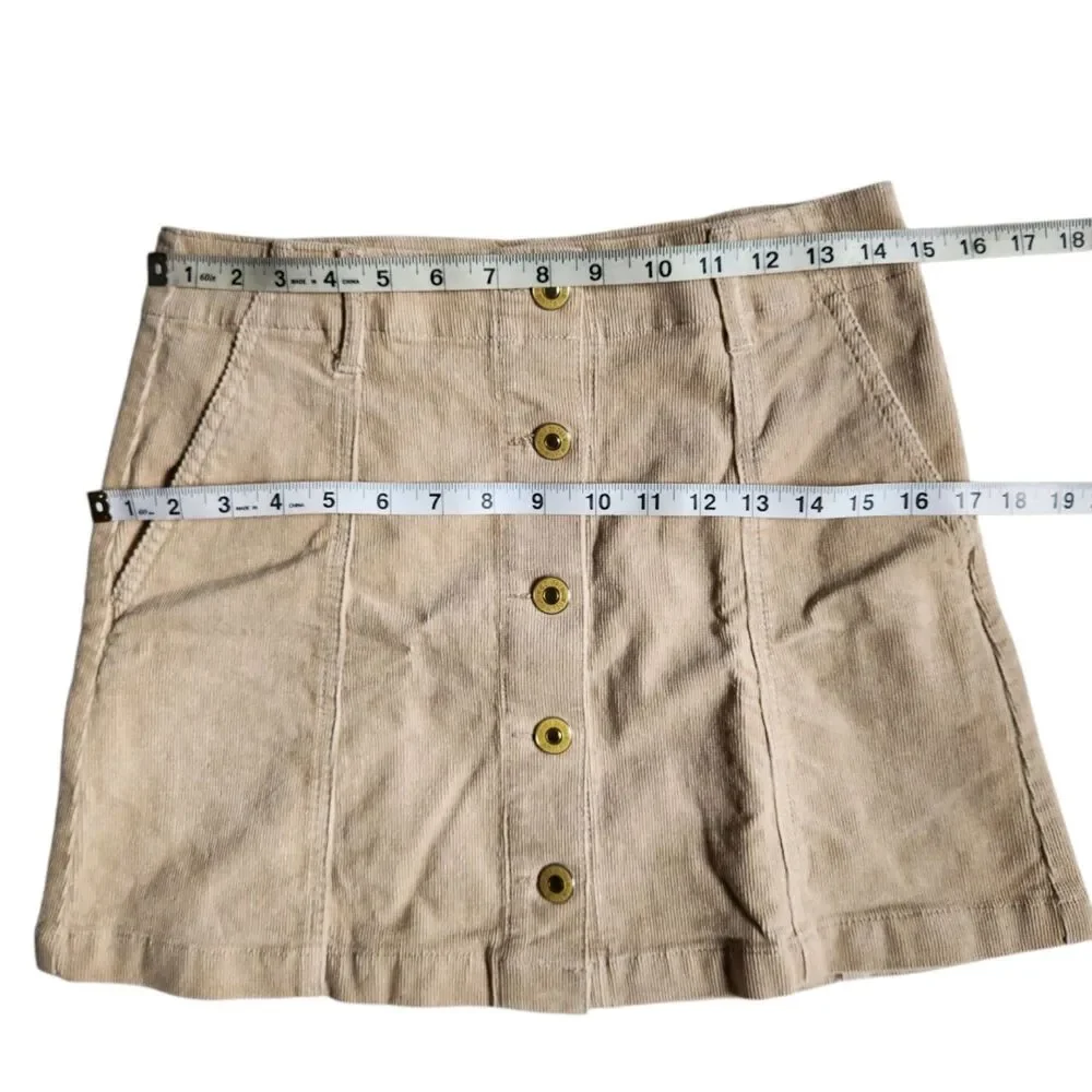 Forever 21 Premium Corduroy Mini Skirt Size 27